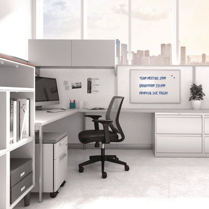 tru-red-magnetic-steel-dry-erase-board-24-x-36-white-surface-gray-natural-aluminum-frame-tudtr61169_2