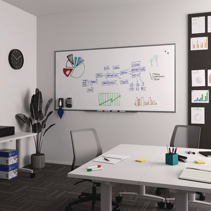 tru-red-magnetic-steel-dry-erase-board-48-x-96-white-surface-white-aluminum-frame-tudtr61178_2