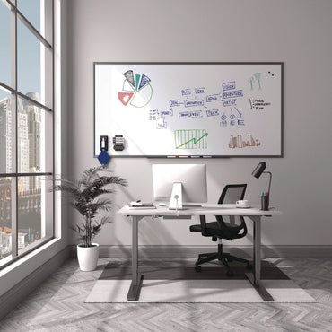 tru-red-magnetic-porcelain-dry-erase-board-96-x-48-white-surface-gray-natural-aluminum-frame-tudtr61188_2