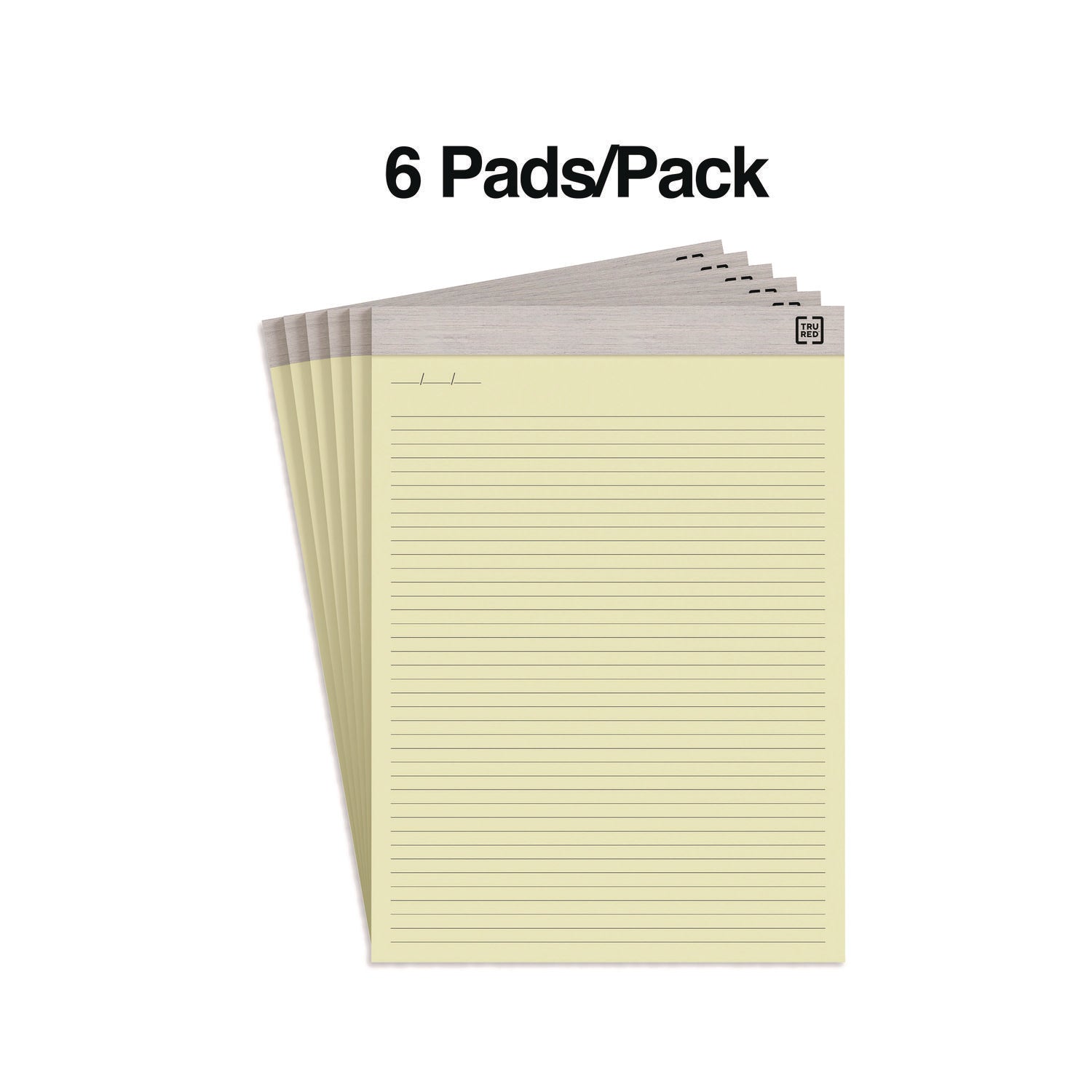tru-red-notepads-narrow-rule-50-canary-yellow-8-5-x-11-75-sheets-6-pack-tudtr59921_3