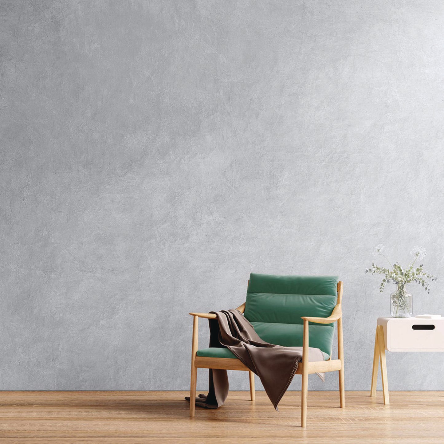 Rust-Oleum® Concrete Interior Wall Paint, Matte Sidewalk Gray, Quart Can, 2/Carton (RST379908)