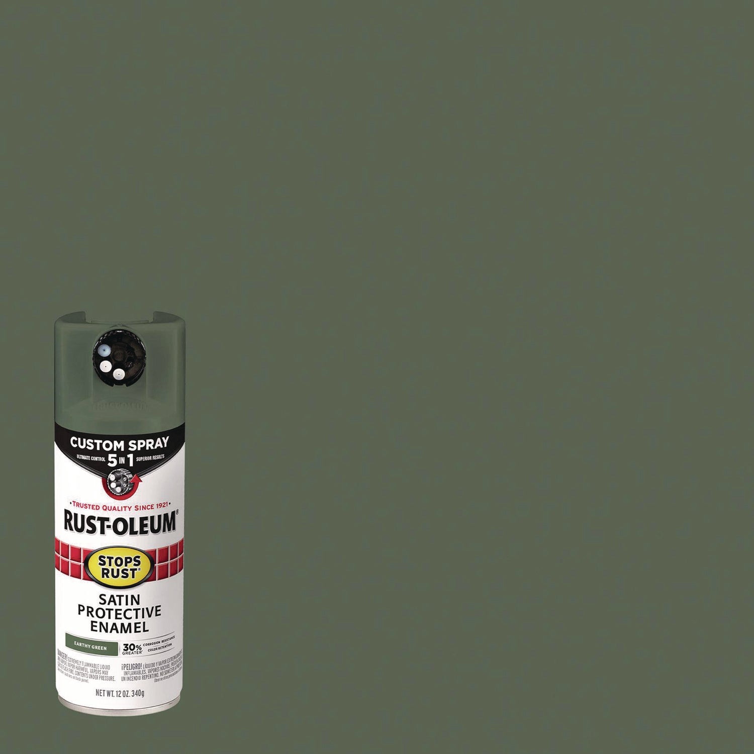 rust-oleum®-stops-rust-5-in-1-spray-paint-satin-earthy-green-12-oz-aerosol-can-6-carton-rst383421_2