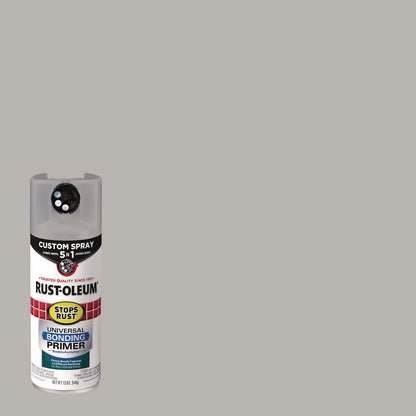 Rust-Oleum® Stops Rust 5-in-1 Spray Paint, Gray, 12 oz Aerosol Can, 6/Carton (RST384761)