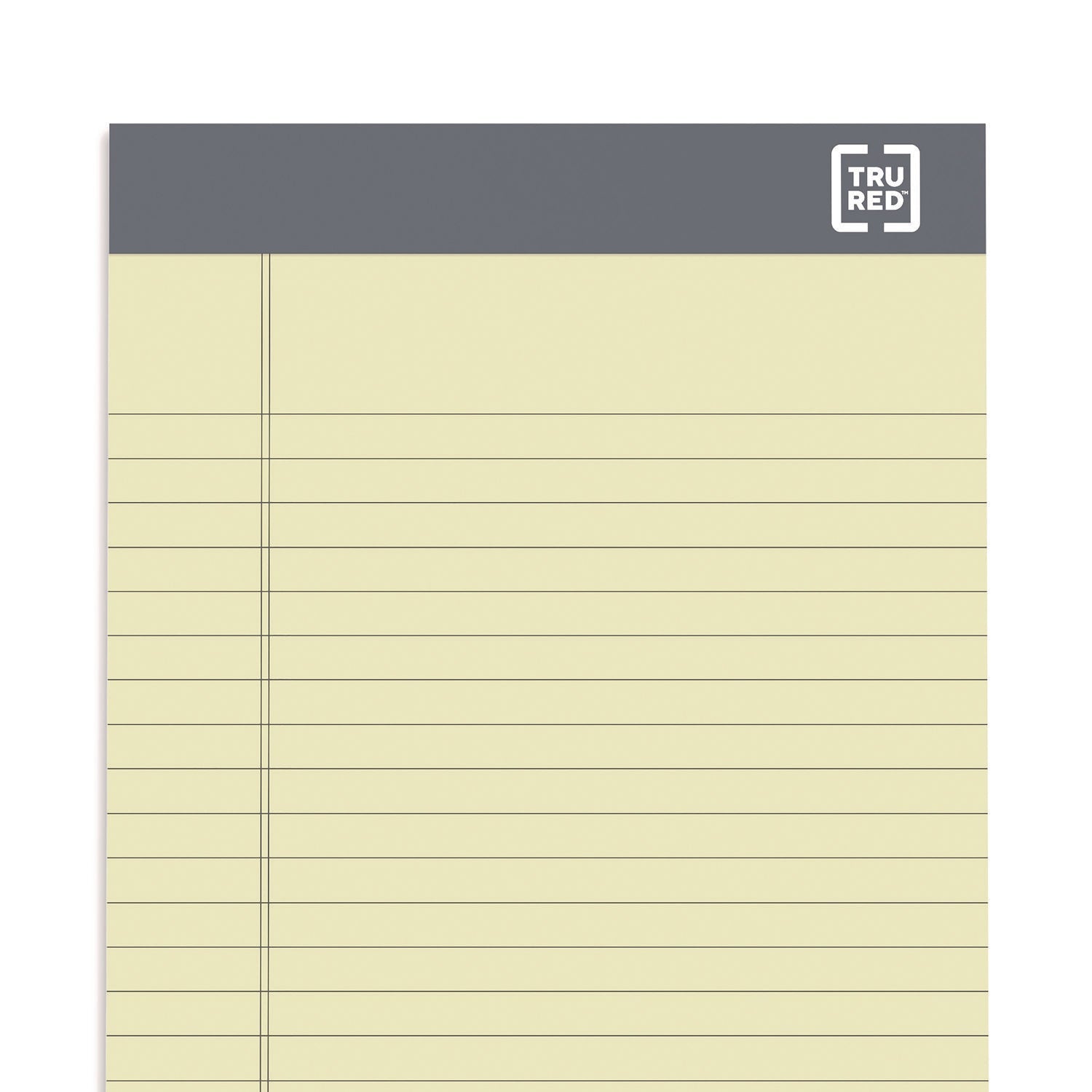 tru-red-notepads-narrow-rule-50-canary-yellow-5-x-8-sheets-6-pack-tudtr59899_5