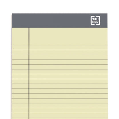 tru-red-notepads-narrow-rule-50-canary-yellow-5-x-8-sheets-6-pack-tudtr59899_5