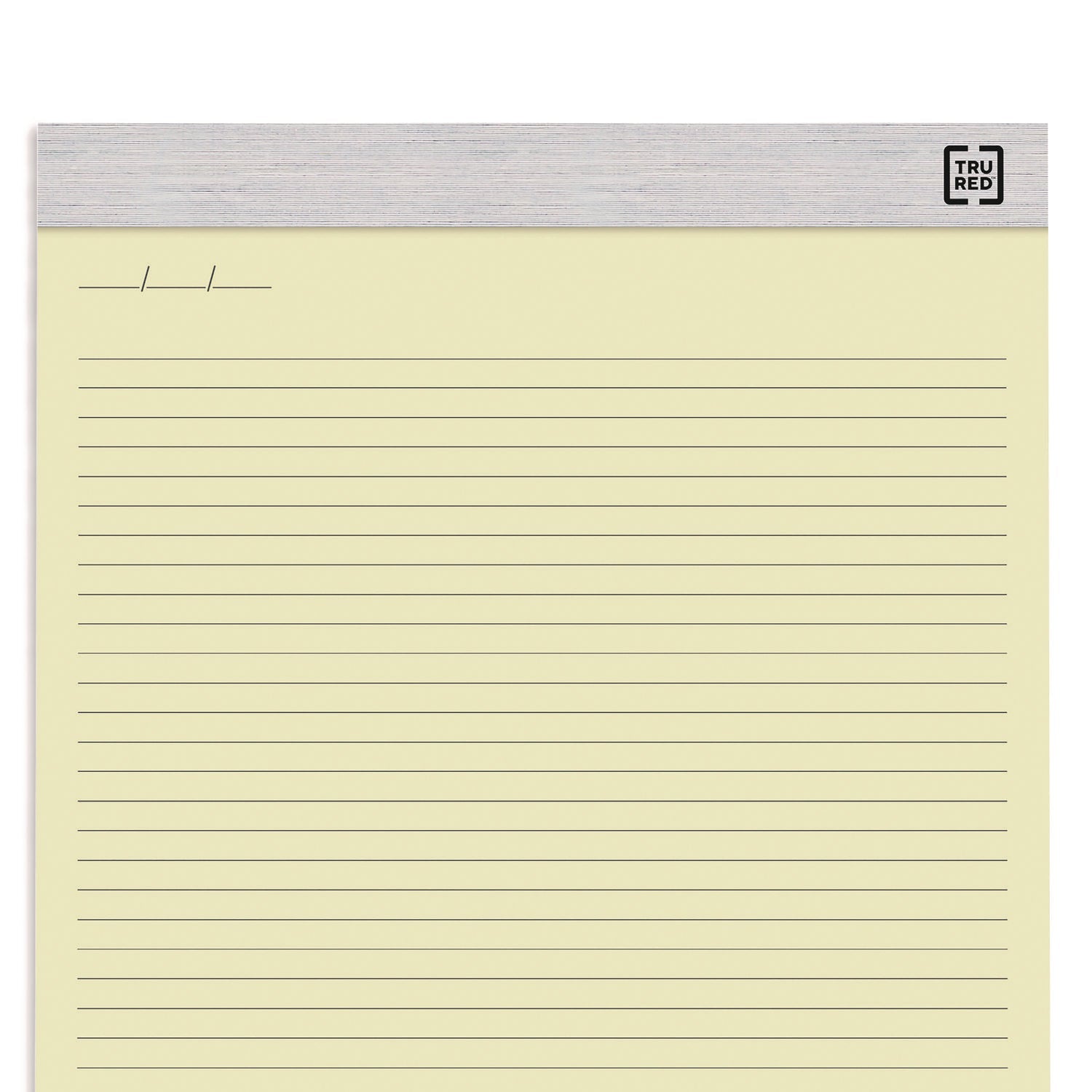 tru-red-notepads-narrow-rule-50-canary-yellow-8-5-x-11-75-sheets-6-pack-tudtr59921_6