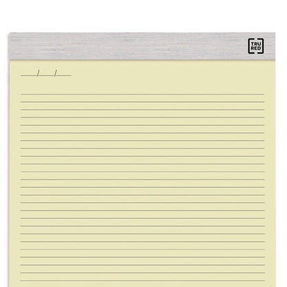 tru-red-notepads-narrow-rule-50-canary-yellow-8-5-x-11-75-sheets-6-pack-tudtr59921_6