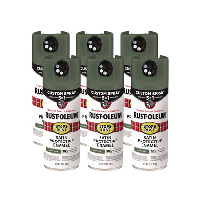 rust-oleum®-stops-rust-5-in-1-spray-paint-satin-earthy-green-12-oz-aerosol-can-6-carton-rst383421_1