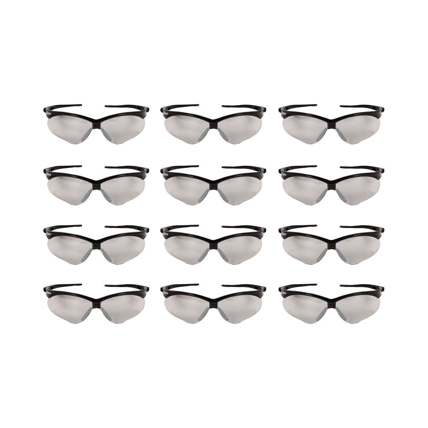 kleenguard-v30-nemesis-safety-glasses-black-nylon-frame-indoor-outdoor-polycarbonate-lens-12-box-kcc25685bx_1