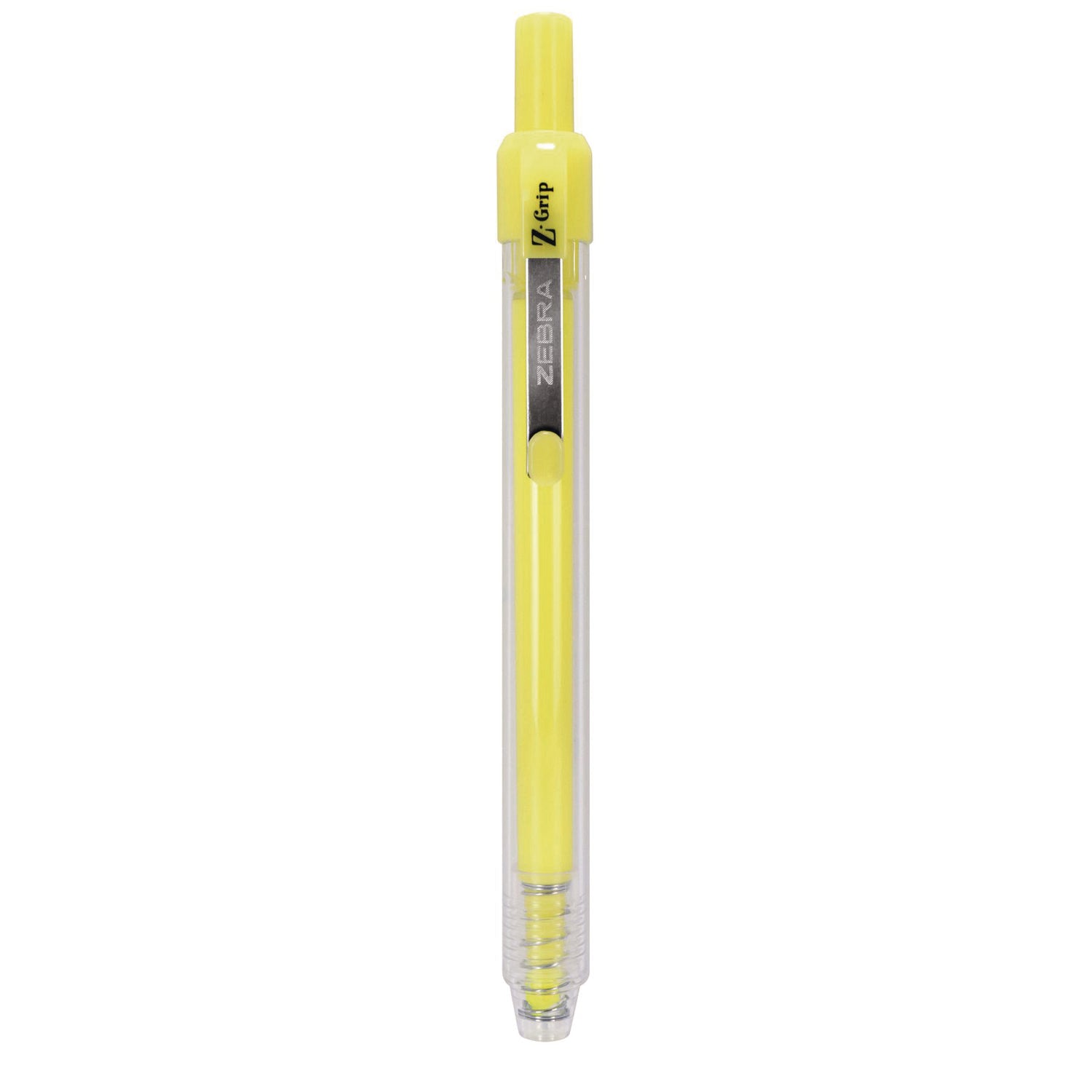 zebra-z-grip-retractable-highlighter-markers-neon-yellow-ink-chisel-tip-neon-yellow-barrel-dozen-zeb71250_2
