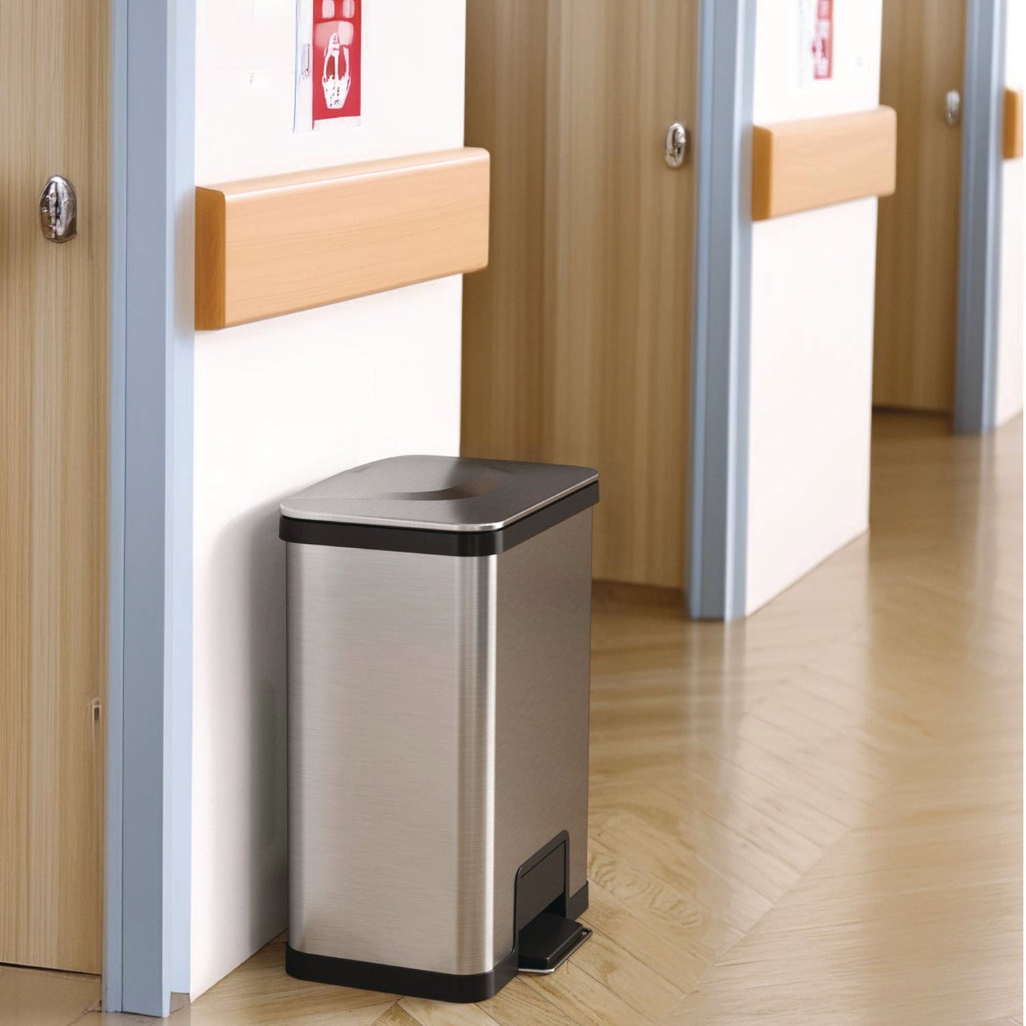 hls-commercial-r-step-pedal-trash-can-with-airstep-technology-13-gal-plastic-stainless-steel-silver-hlmhls13ss_3