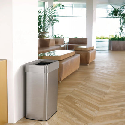 hls-commercial-r-open-top-trash-can-rectangular-18-gal-plastic-stainless-steel-silver-hlmhls18uot_5
