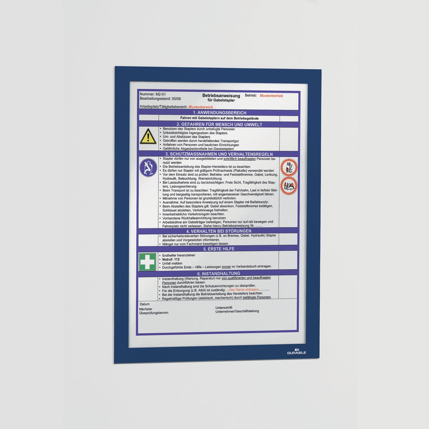 durable®-infoframe-duraframe-self-adhesive-double-sided-sign-holder-9-5-x-12-dark-blue-frame-2-pack-dbl476807_2