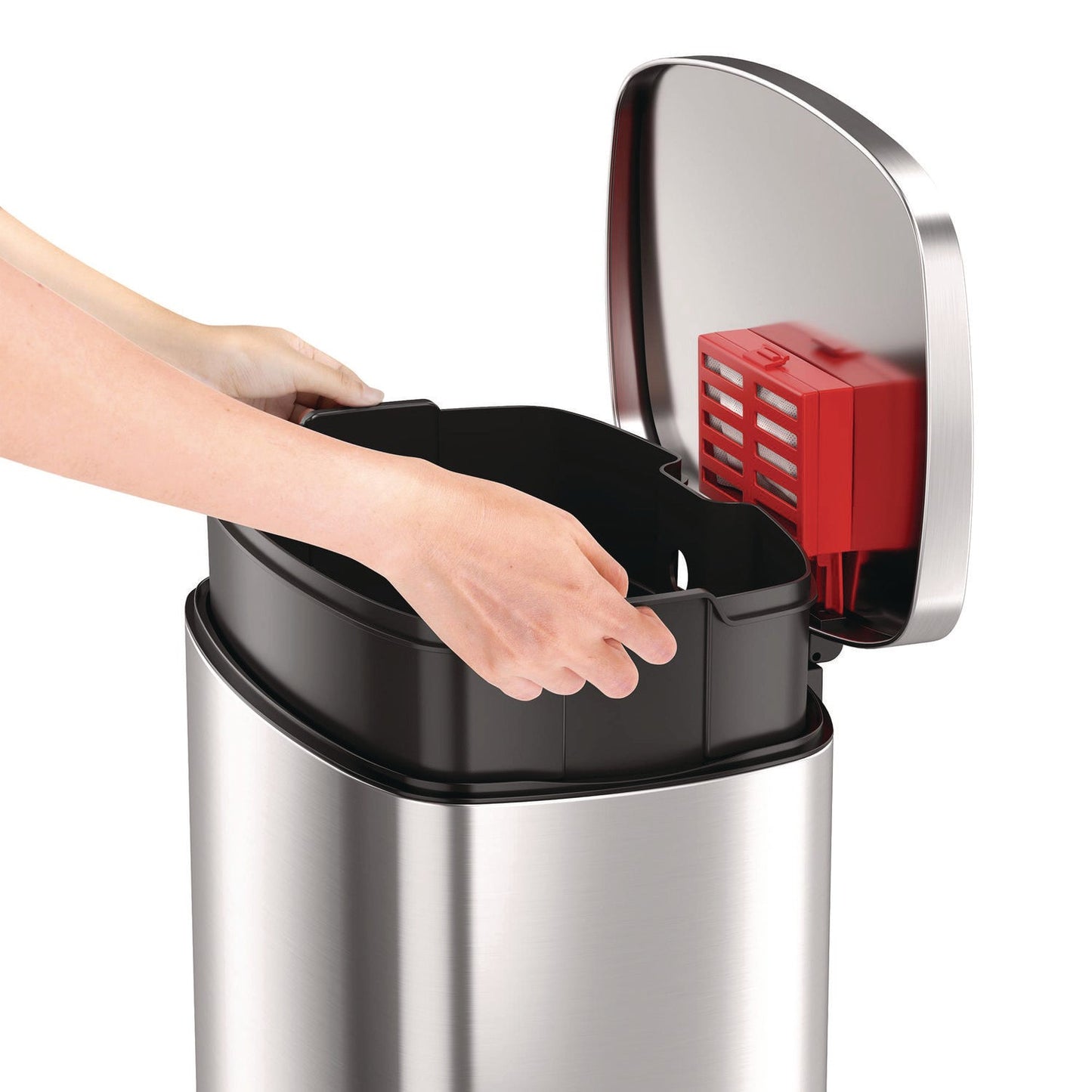 hls-commercial-r-step-pedal-trash-can-13-gal-plastic-stainless-steel-silver-hlmhlss13r_3