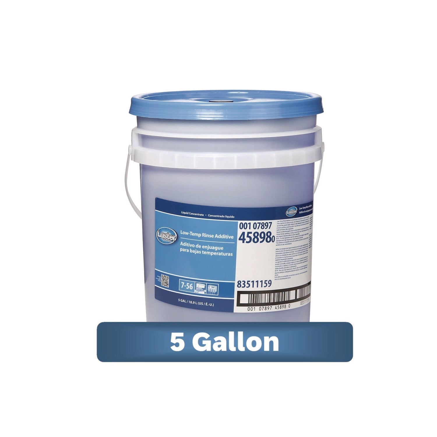 Additive Rinse Low Luster™ Professional Low-Temp Rinse Additive, 5 gal Pail (PPL45898 ...