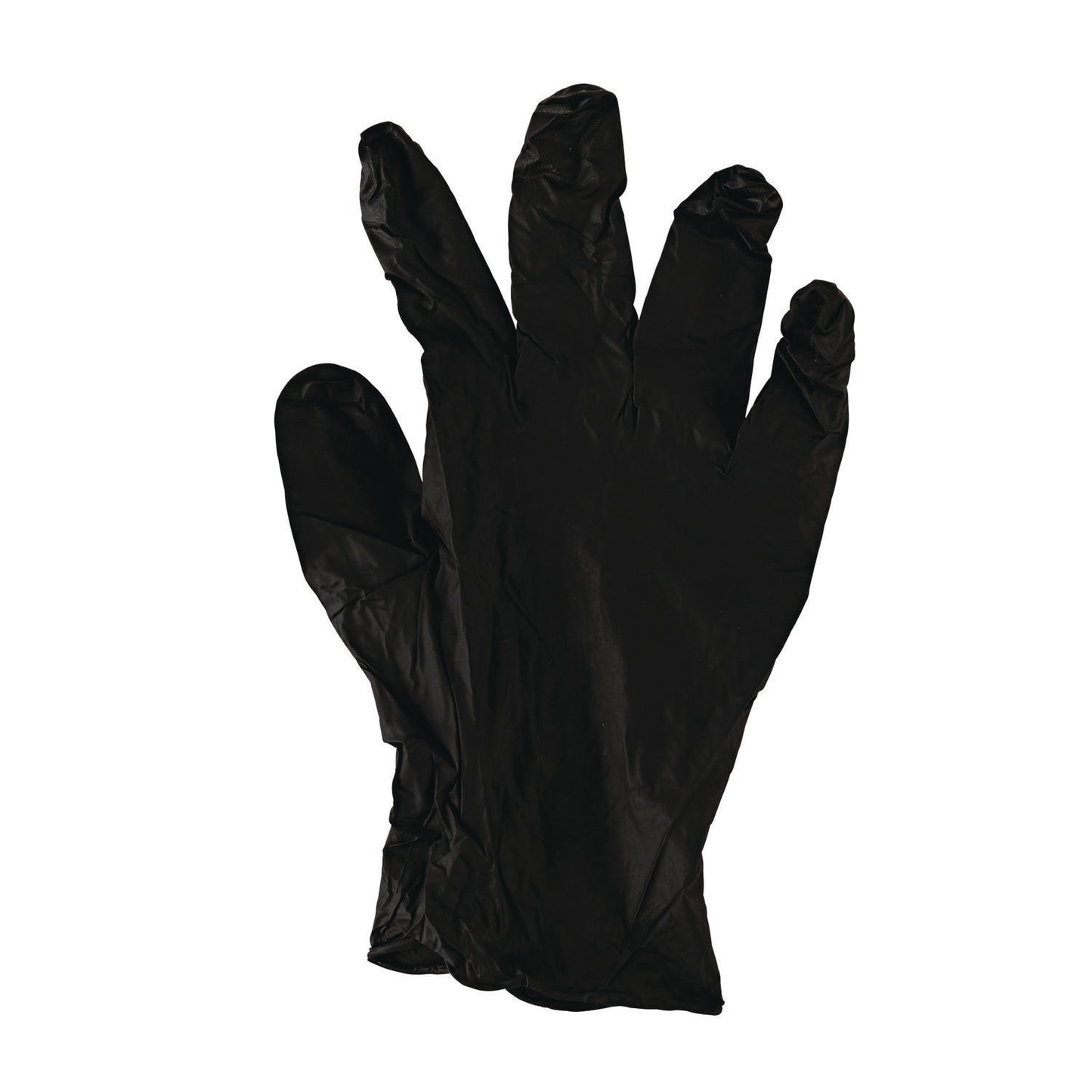 Boardwalk® 396 Series Disposable General-Purpose Nitrile Gloves, Powder-Free, X-Small, 4.4 mil Thick, 9.5" Long, Black, 100/Box,10 BX/CT (BWK396XSCTA)