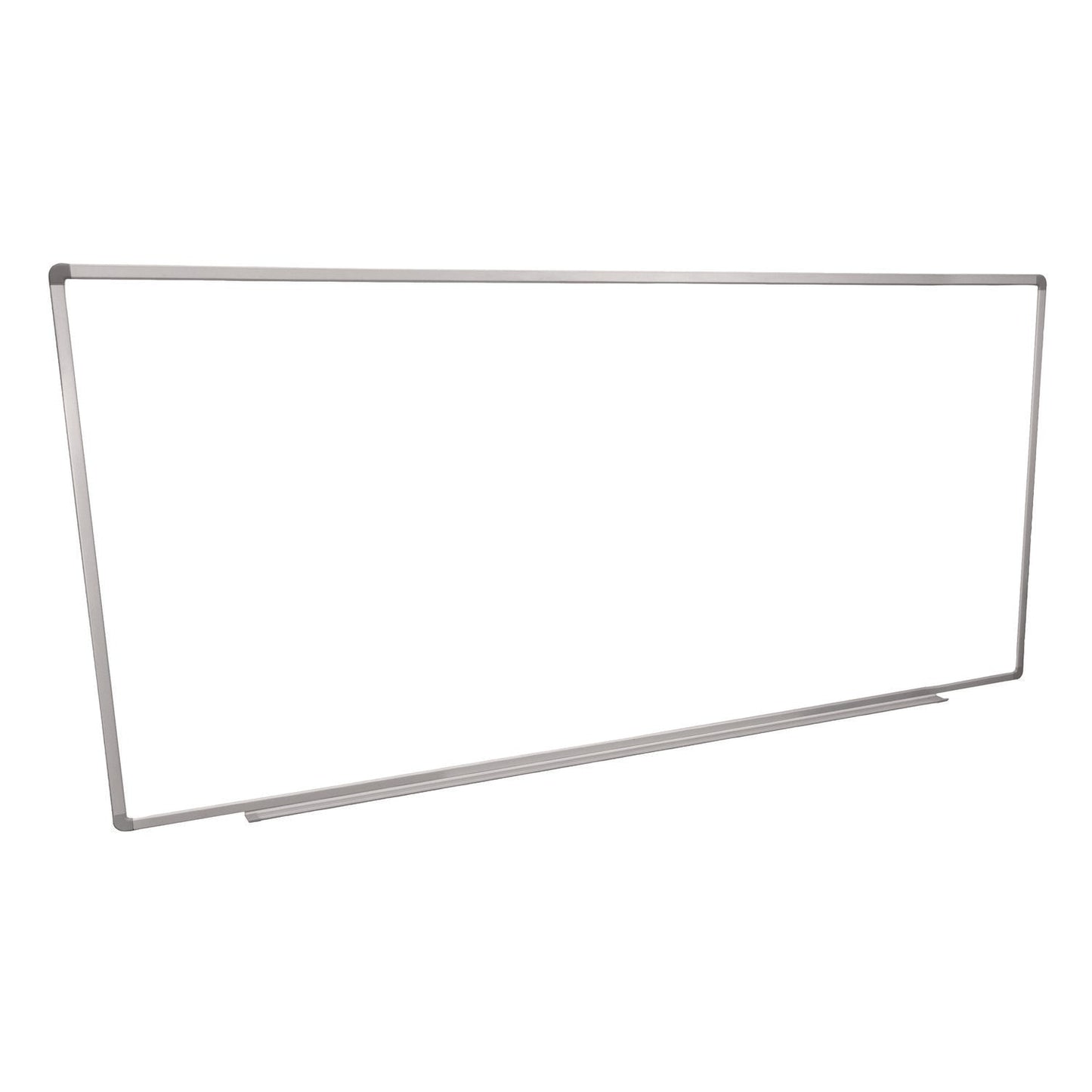 luxor-wall-mounted-magnetic-whiteboard-96-x-40-white-surface-silver-aluminum-frame-lxowb9640w_2