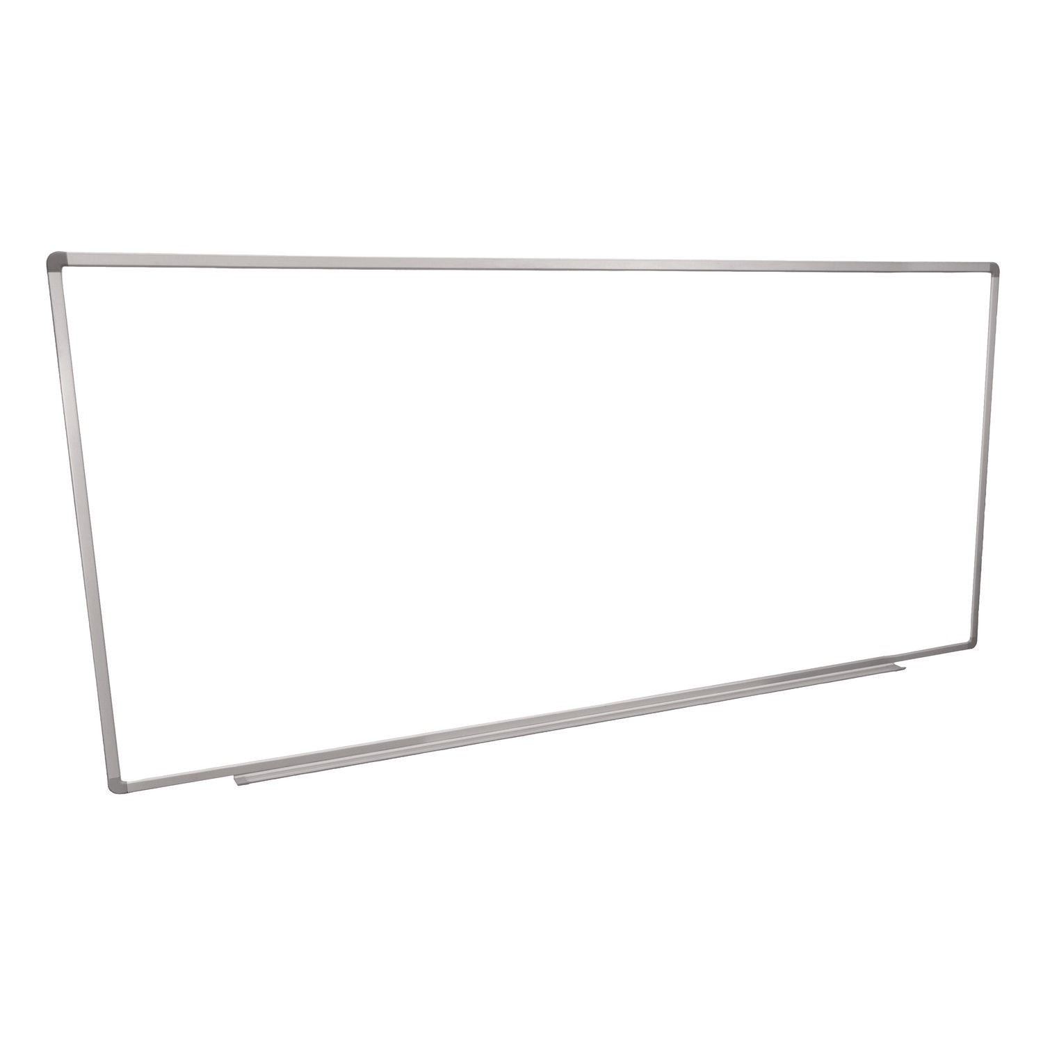 luxor-wall-mounted-magnetic-whiteboard-96-x-40-white-surface-silver-aluminum-frame-lxowb9640w_2