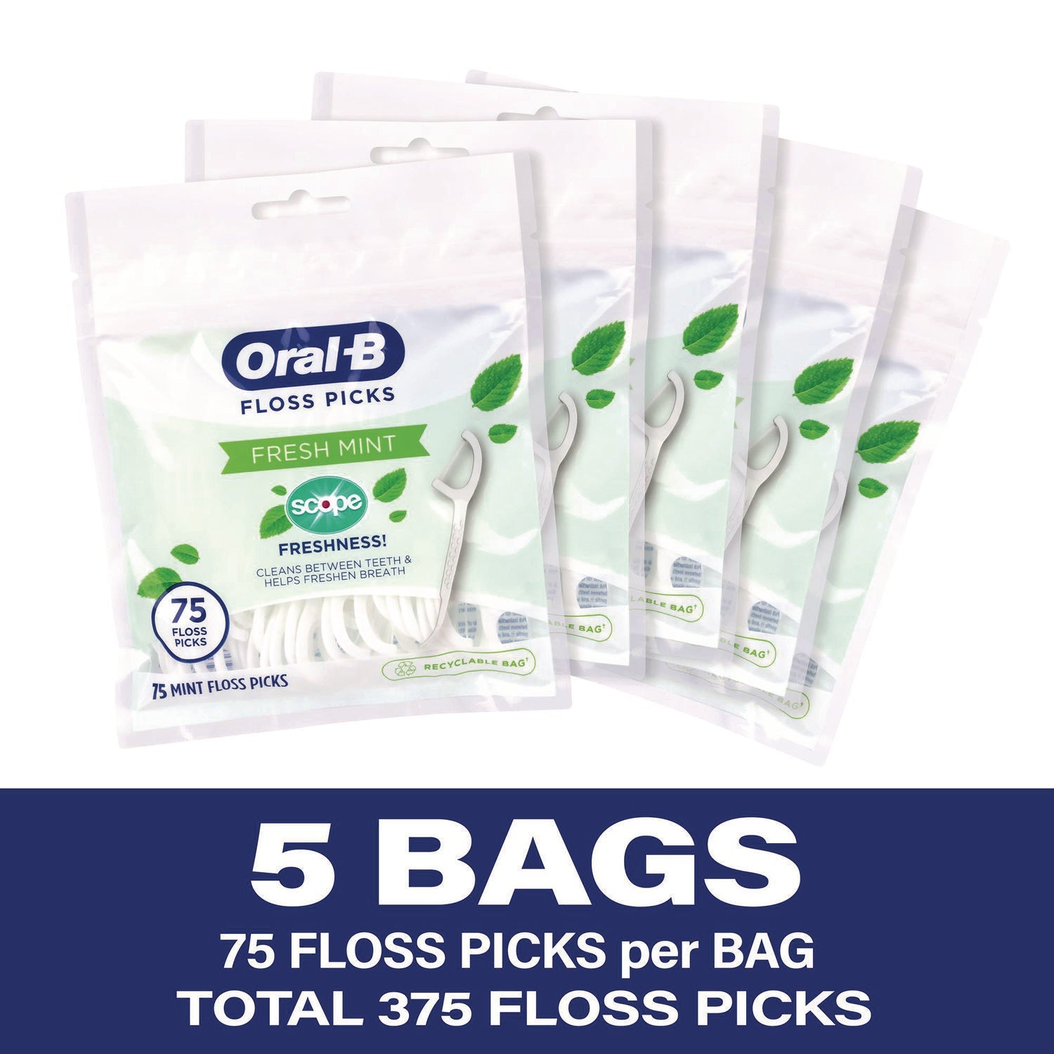 oral-b-burst-of-scope-floss-picks-fresh-mint-75-picks-bag-5-bags-carton-grr22002395_2