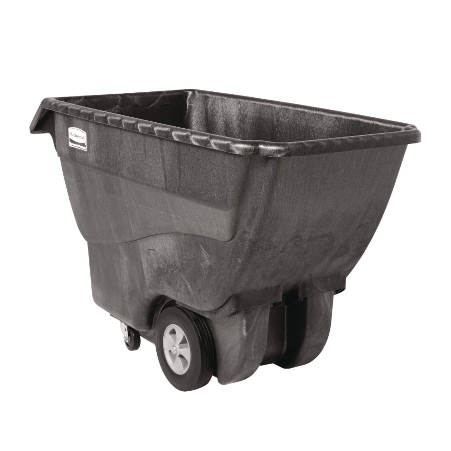 Rubbermaid® Commercial Tilt Truck Wheels, 12" Wheel, Black (SGS1013L10000)