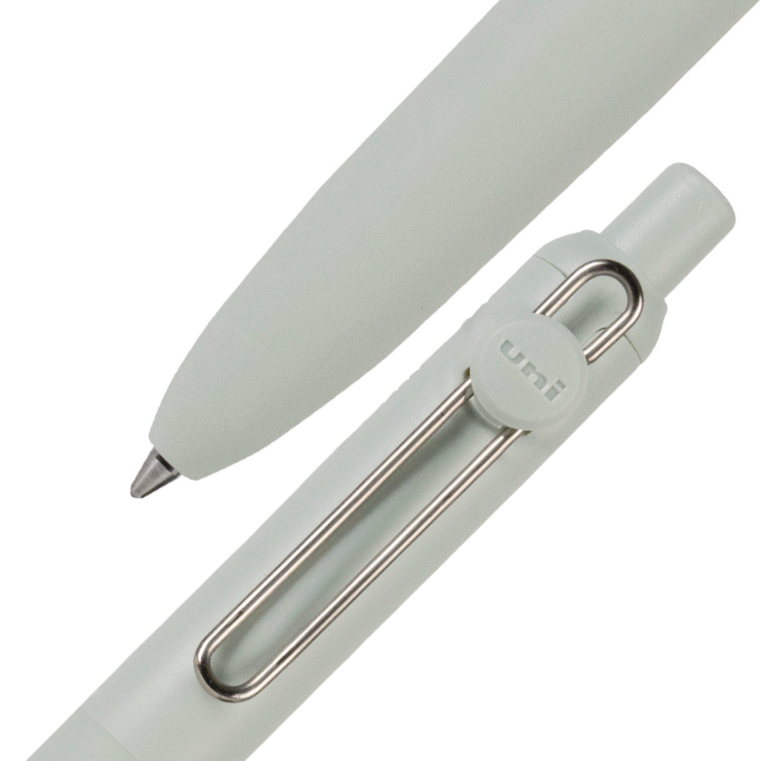 uniball-zento-gel-pen-retractable-medium-0-7-mm-black-ink-adobe-linen-mist-umber-barrel-colors-dozen-ubc70660_7