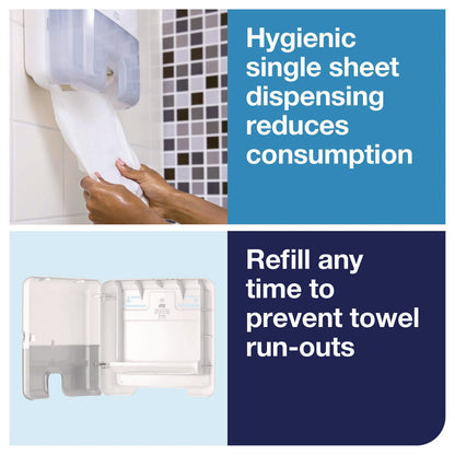 Tork® Xpress Mini Multifold Hand Towel Dispenser H2, 11.9 x 4 x 11.6, White (TRK553120)