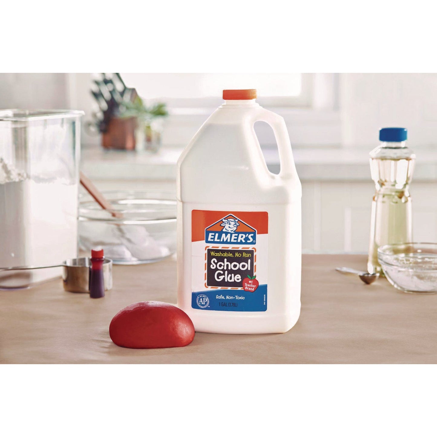 Elmer's® School Glue, 1 gal, Dries Clear (EPIE340NR)