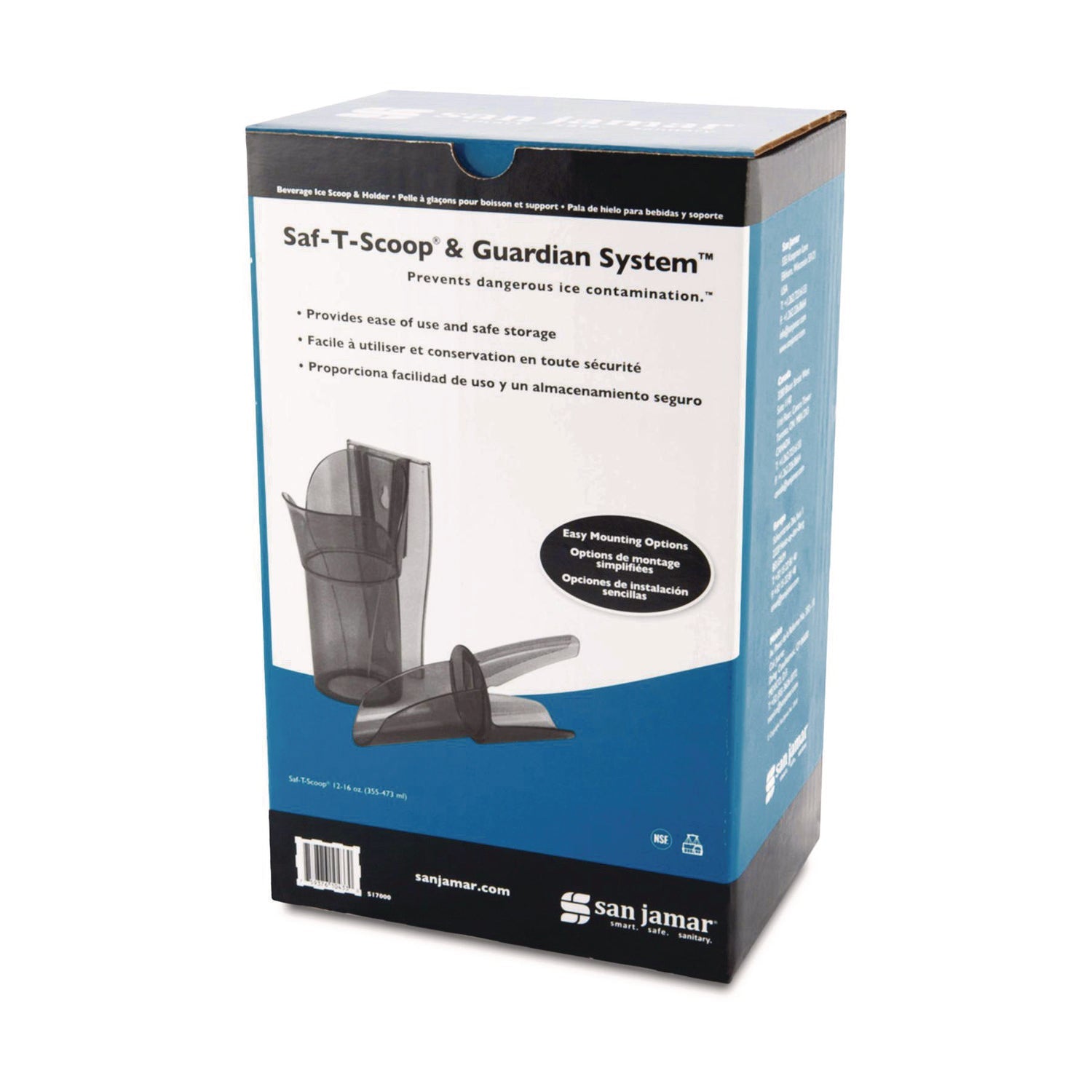san-jamar-r-saf-t-scoop-and-guardian-system-for-ice-machines-12-oz-to-16-oz-ice-scoop-transparent-blue-50-carton-sjmsi7000_6