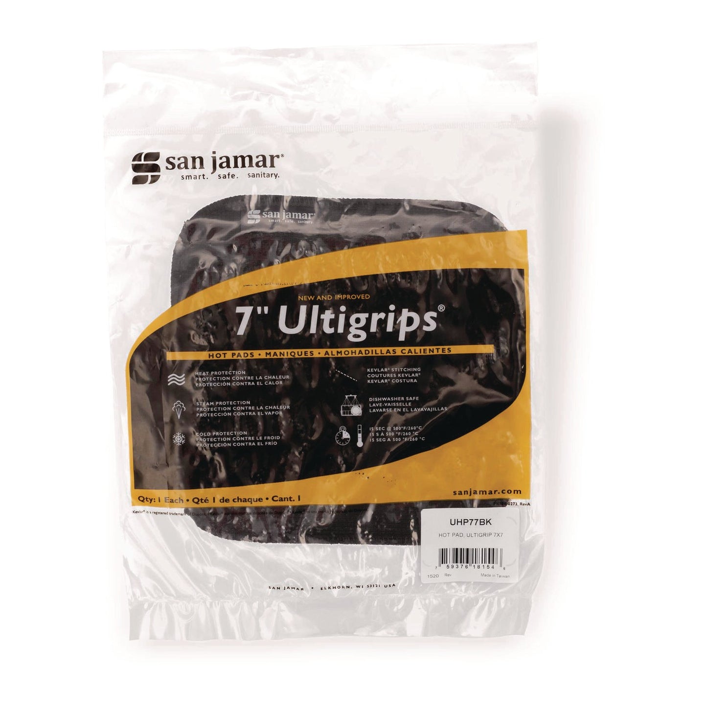 san-jamar-ultigrip-hot-pad-11-5-neoprene-black-sjmuhp77bk_2