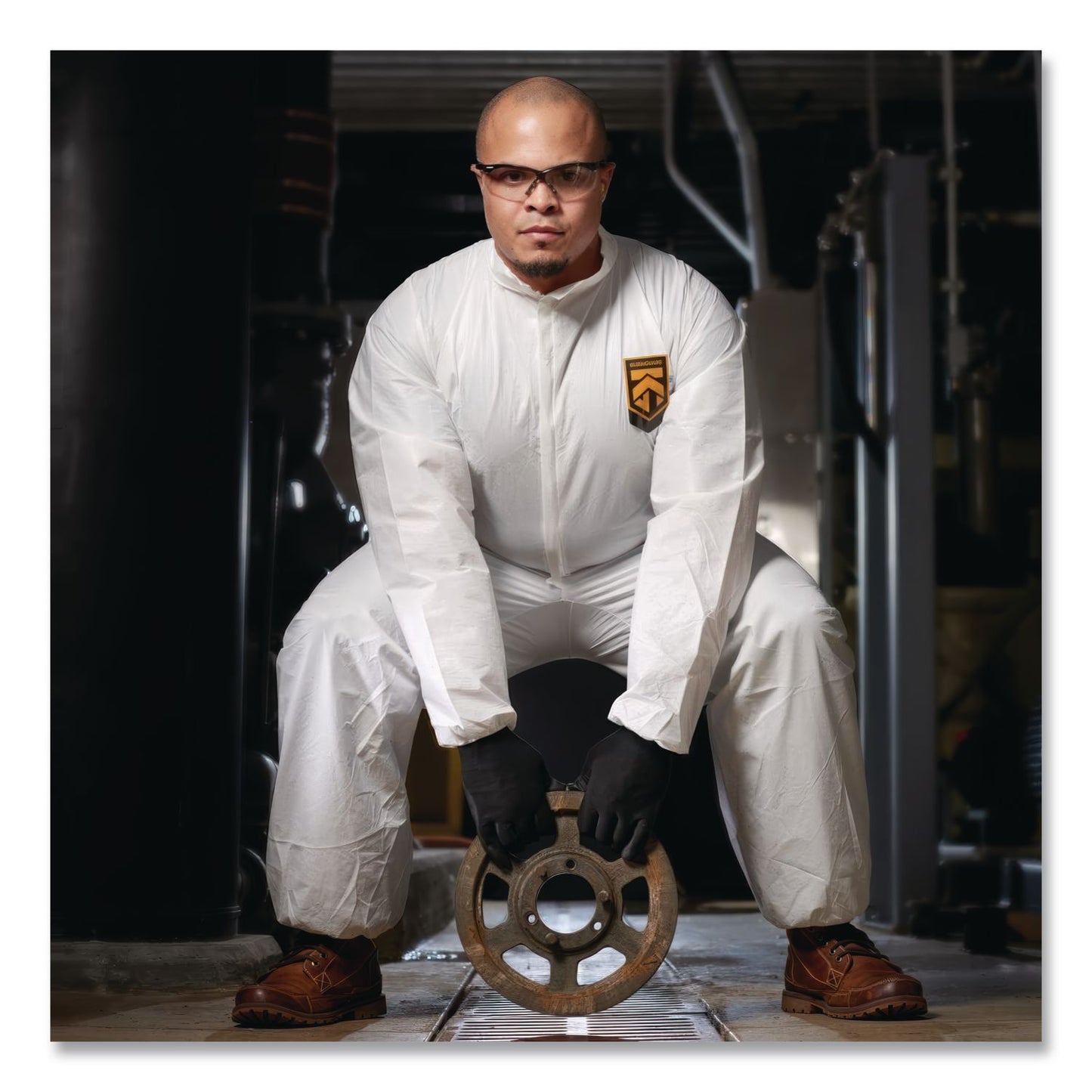 KleenGuard™ A40 Coveralls, Open Wrists and Ankles, Medium, White, 25/Carton (ANS44312)