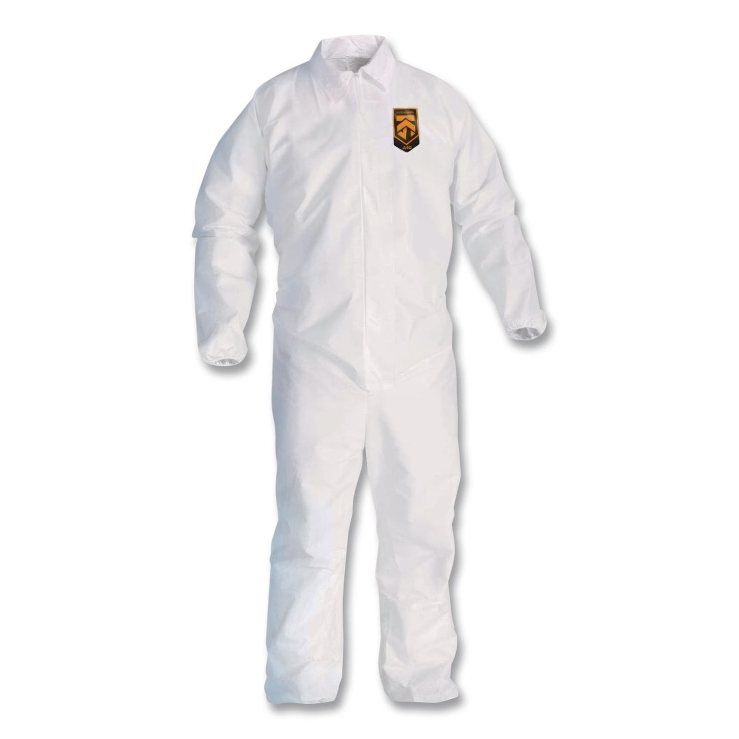 KleenGuard™ A40 Coveralls, Open Wrists and Ankles, Medium, White, 25/Carton (ANS44312)