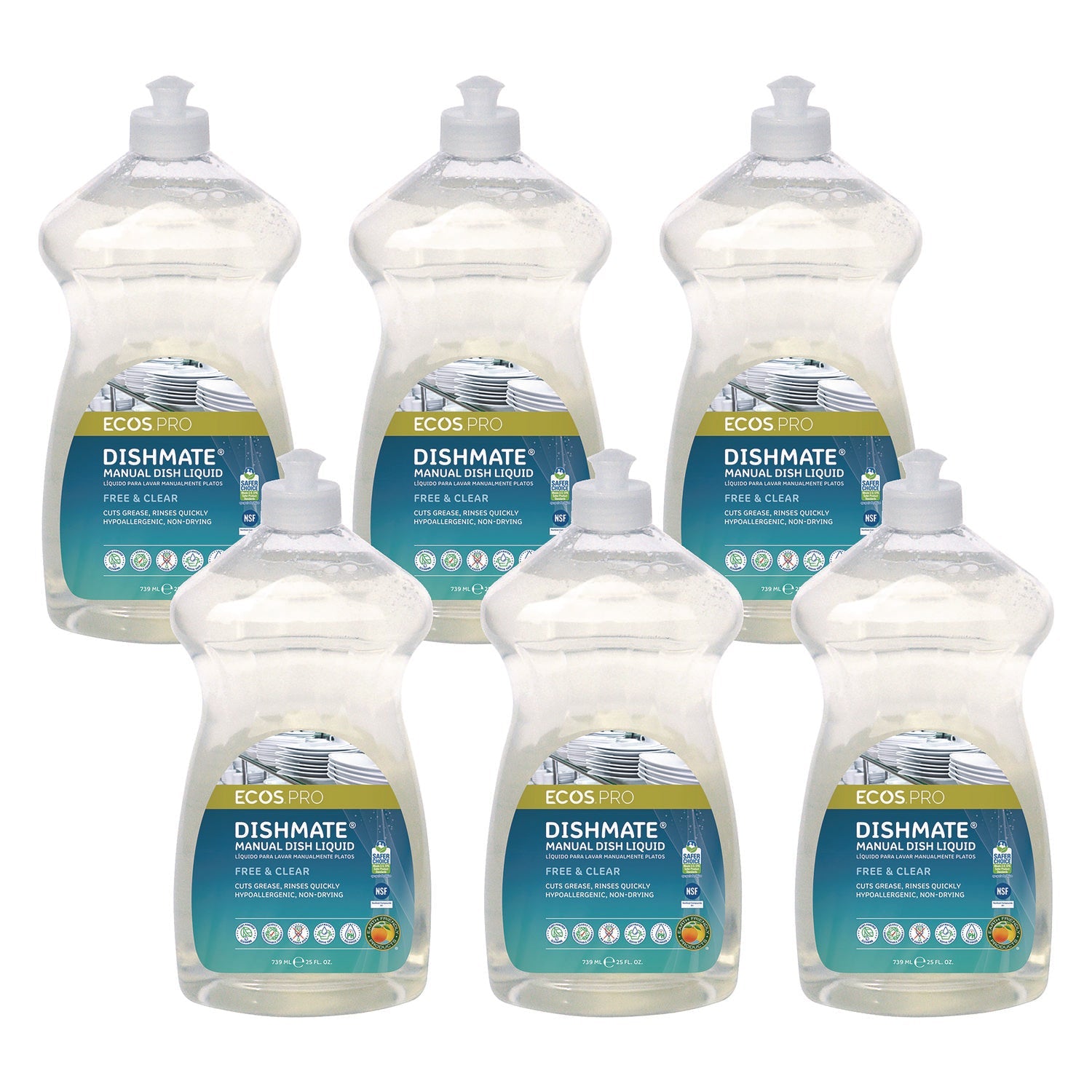 ecos-r-pro-dishmate-manual-dish-liquid-free-and-clear-25-oz-squeeze-bottle-6-carton-eoppl97216ct_1