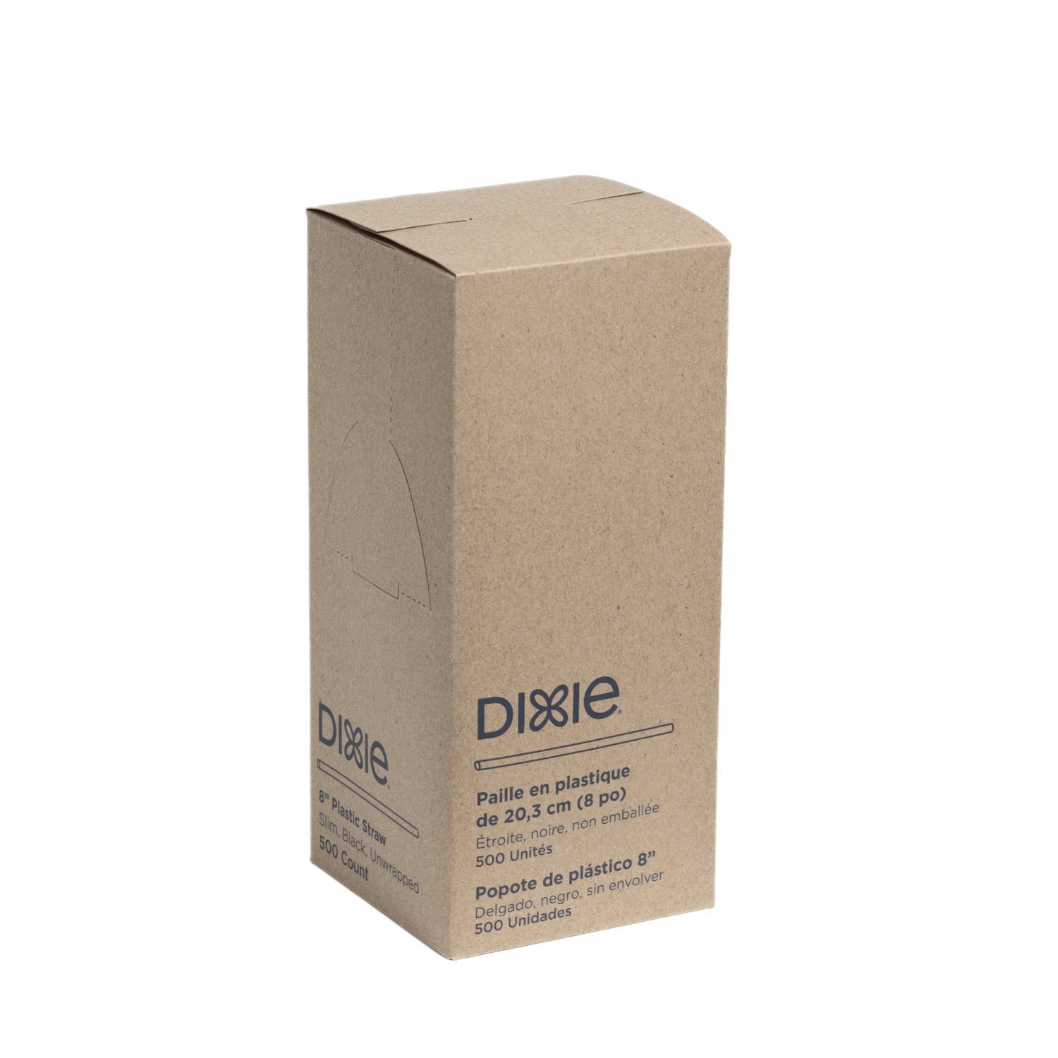 dixie-slim-unwrapped-plastic-straws-8-plastic-black-500-box-10-boxes-carton-dxes8blk_4