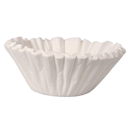 BUNN® Commercial Coffee Filters, 6 gal Urn Style, Flat Bottom, 25/Cluster, 10 Clusters/Pack (BUN6GAL21X9)