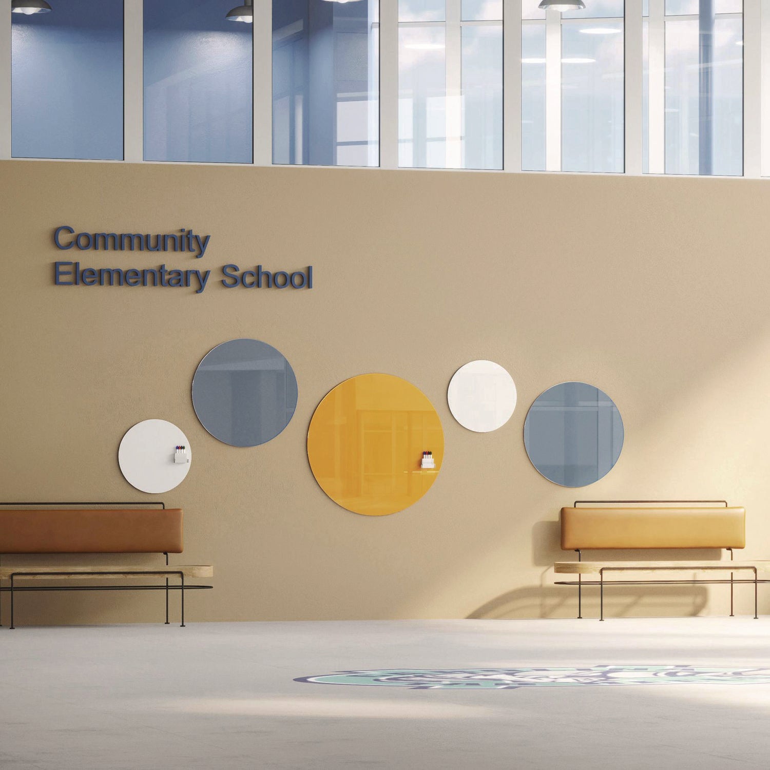 ghent-coda-low-profile-circular-magnetic-glassboard-48-x-48-denim-surface-ghecdagm48dm_4