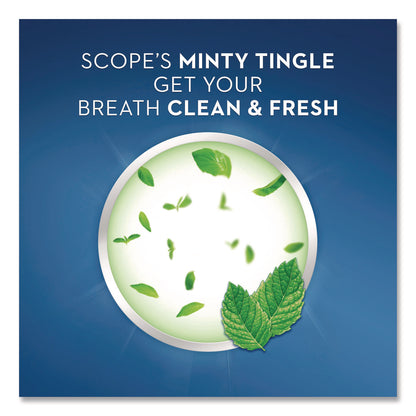Crest® Plus Scope Classic Mouthwash, Classic Mint Flavor, 36 mL Bottle, 52/Carton (PGC95658)