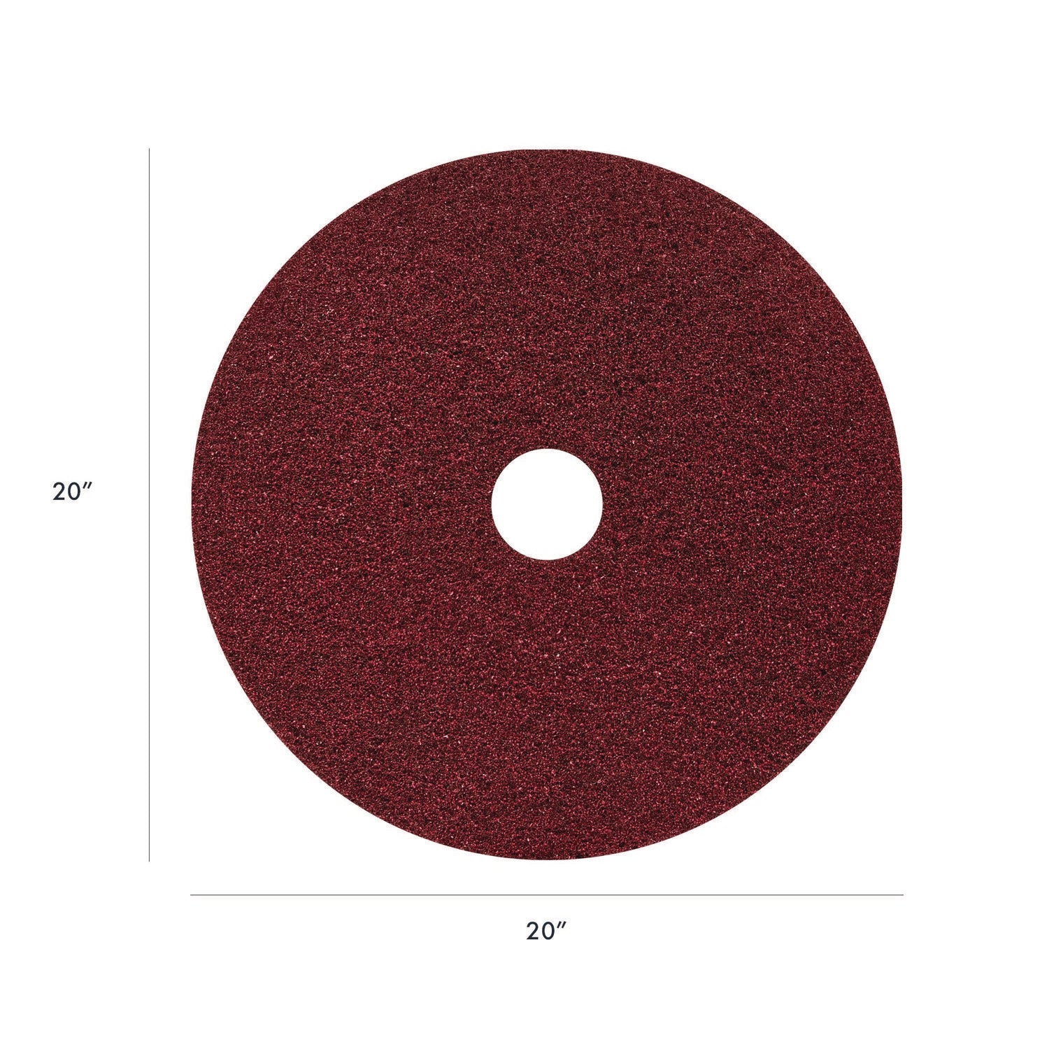 americo-r-black-diamond-400-heavy-duty-cleaning-pad-20-diameter-400-grit-black-red-2-carton-am7442120_2
