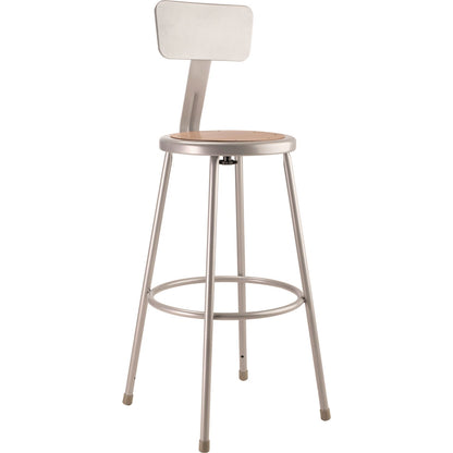 nps-r-6200-series-heavy-duty-steel-stool-with-backrest-supports-up-to-500-lb-30-seat-height-brown-seat-gray-back-base-nps6230b_1