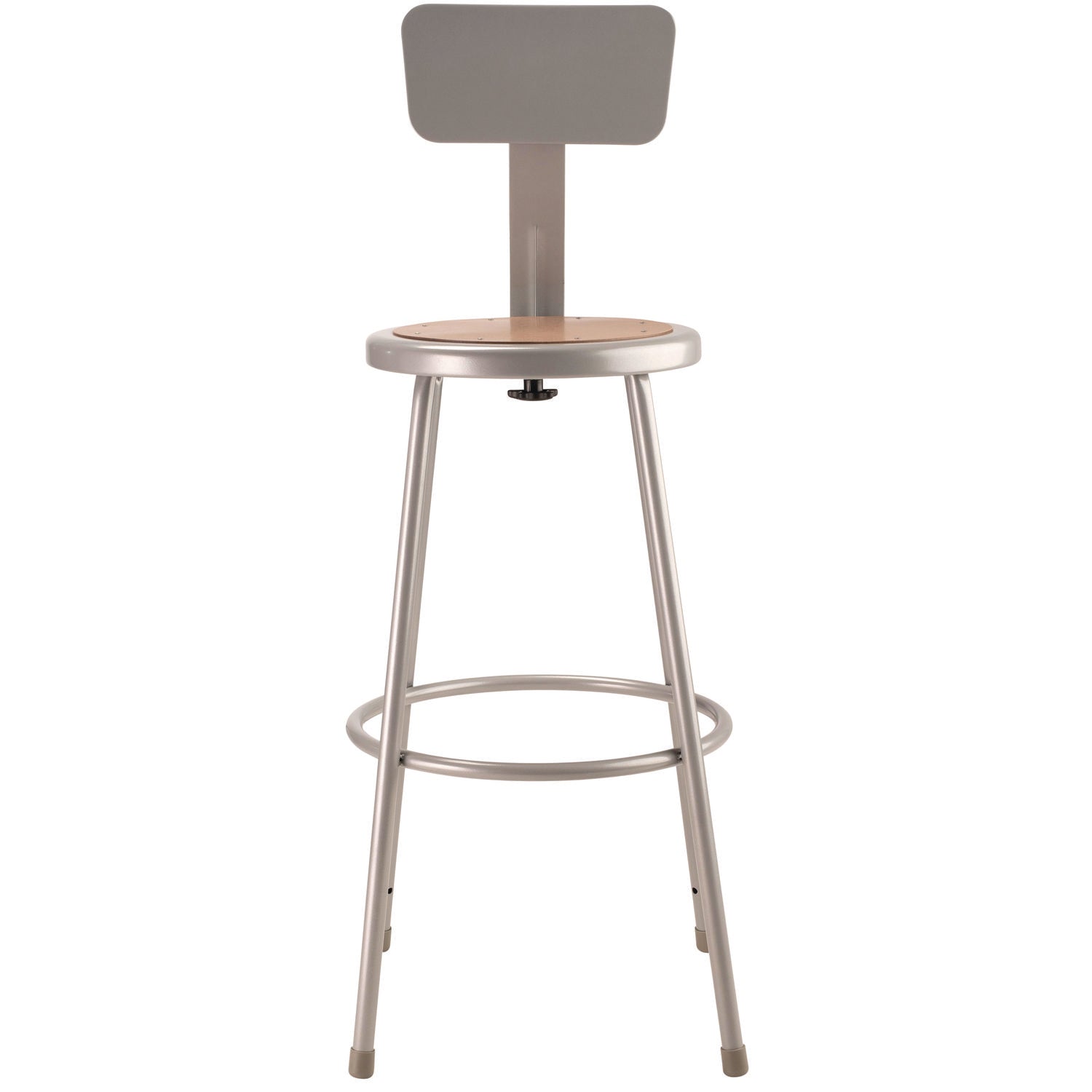 nps-r-6200-series-heavy-duty-steel-stool-with-backrest-supports-up-to-500-lb-30-seat-height-brown-seat-gray-back-base-nps6230b_2