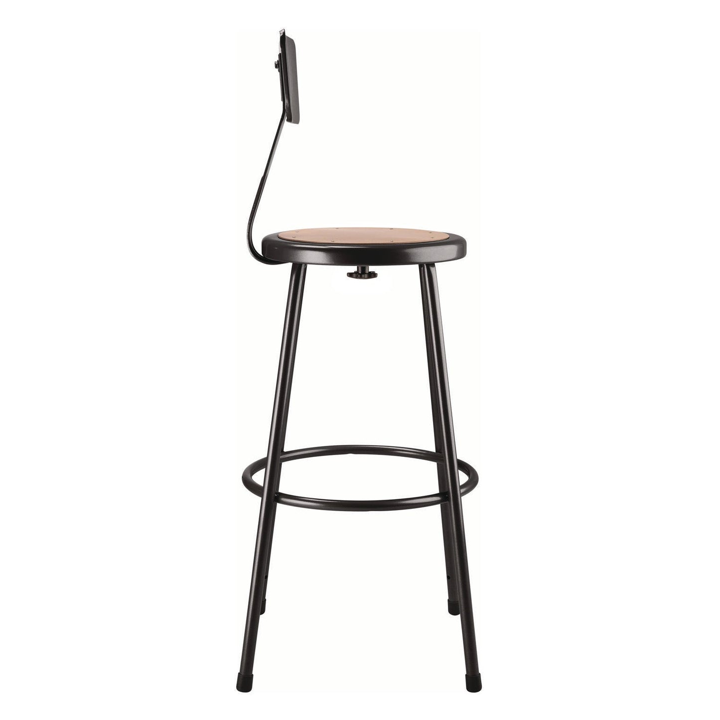 nps-r-6200-series-heavy-duty-steel-stool-with-backrest-supports-up-to-500-lb-30-seat-height-brown-seat-black-back-base-nps6230b10_3