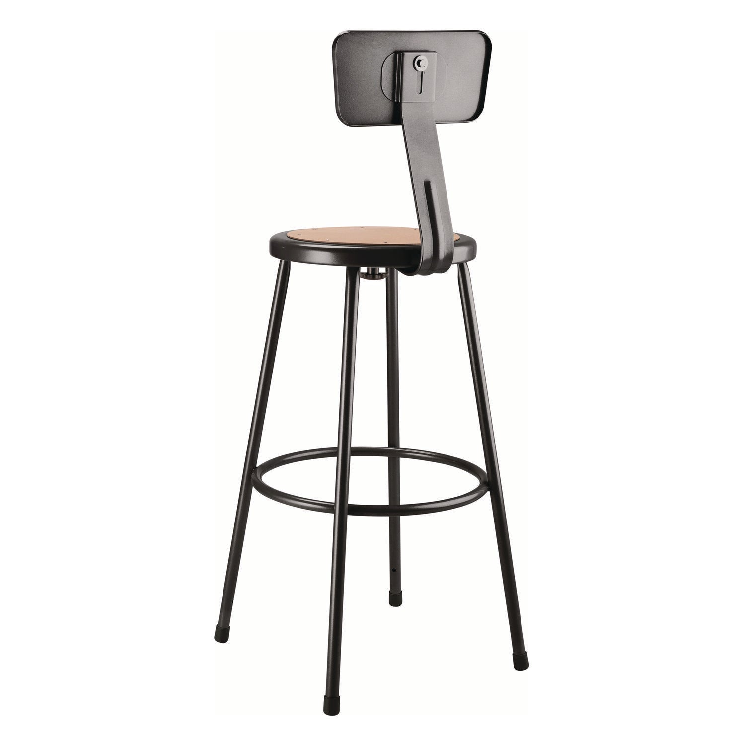 nps-r-6200-series-heavy-duty-steel-stool-with-backrest-supports-up-to-500-lb-30-seat-height-brown-seat-black-back-base-nps6230b10_4