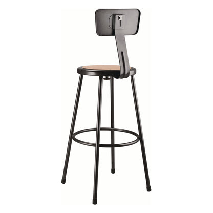 nps-r-6200-series-heavy-duty-steel-stool-with-backrest-supports-up-to-500-lb-30-seat-height-brown-seat-black-back-base-nps6230b10_4