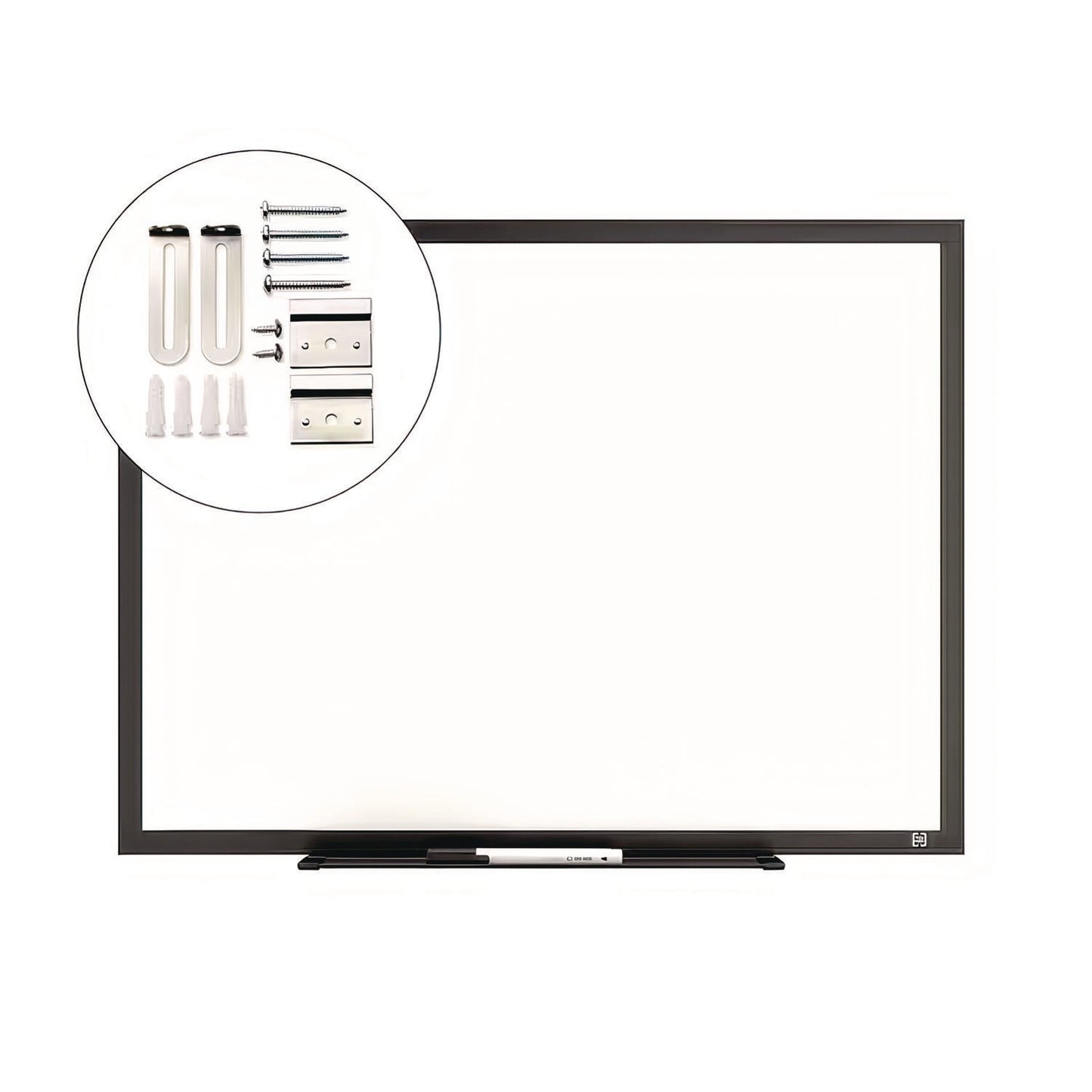 tru-red-melamine-dry-erase-board-24-x-18-white-surface-black-aluminum-frame-tudtr59362_3