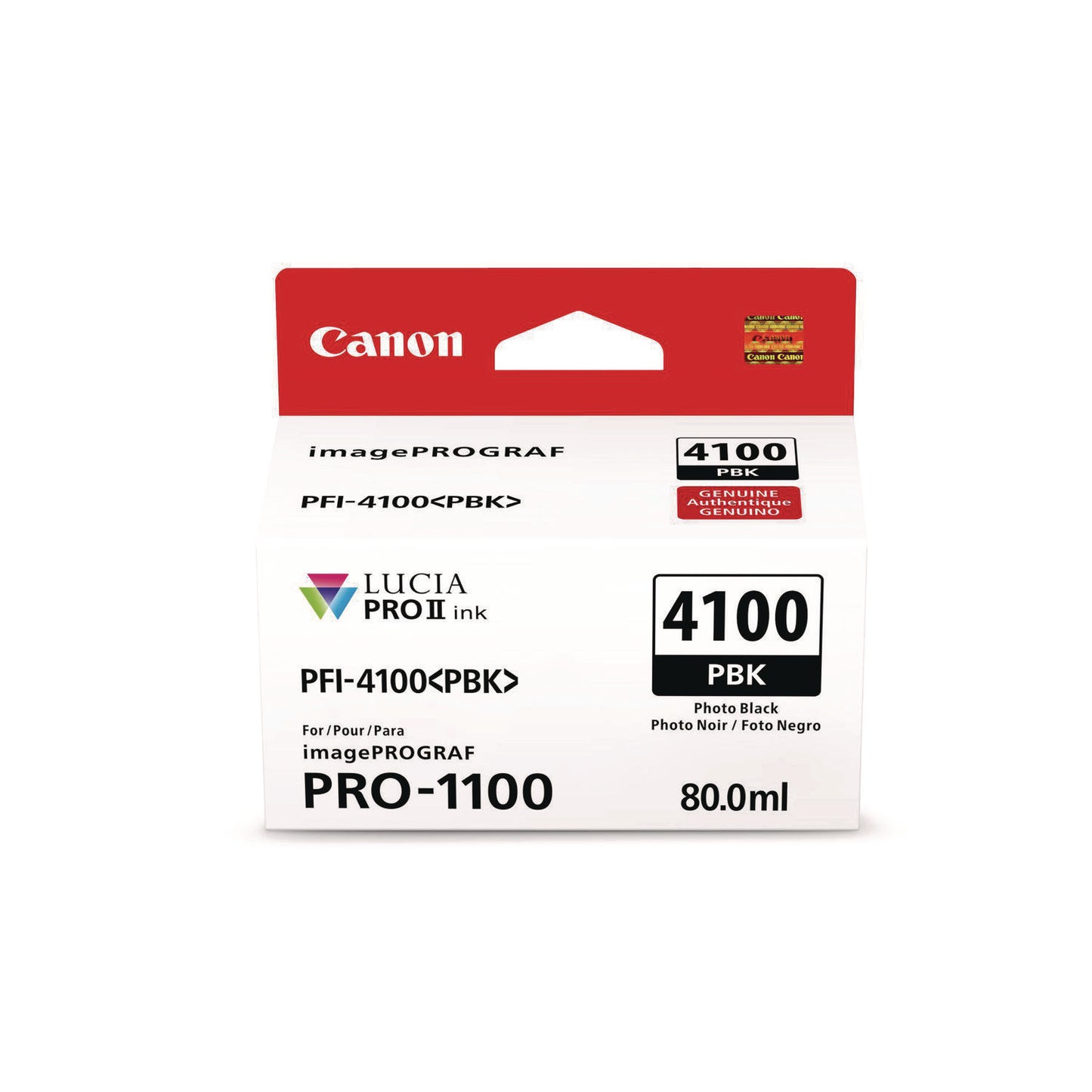 Canon® 6777C002AA (PFI-4100) High-Yield Ink, Black (CNM6777C002AA)