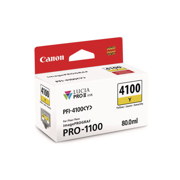Canon® 6780C002AA (PFI-4100) High-Yield Ink, Yellow (CNM6780C002AA)