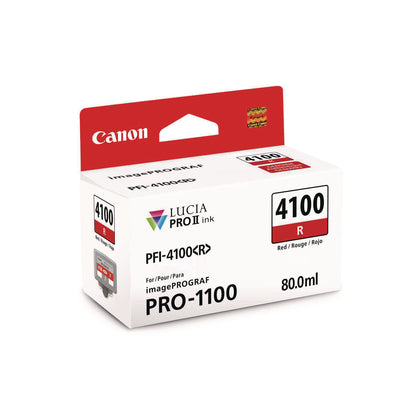 Canon® 6785C002AA (PFI-4100) High-Yield Ink, Red (CNM6785C002AA)