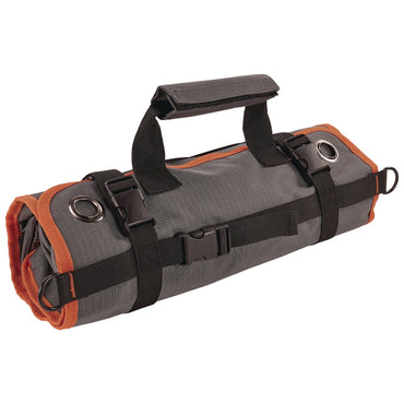 ergodyne-r-arsenal-5874-roll-up-tool-bag-with-zipper-pockets-5-zippered-pockets-7-tool-slots-1-x-27-x-16-polyester-gray-ego13777_2