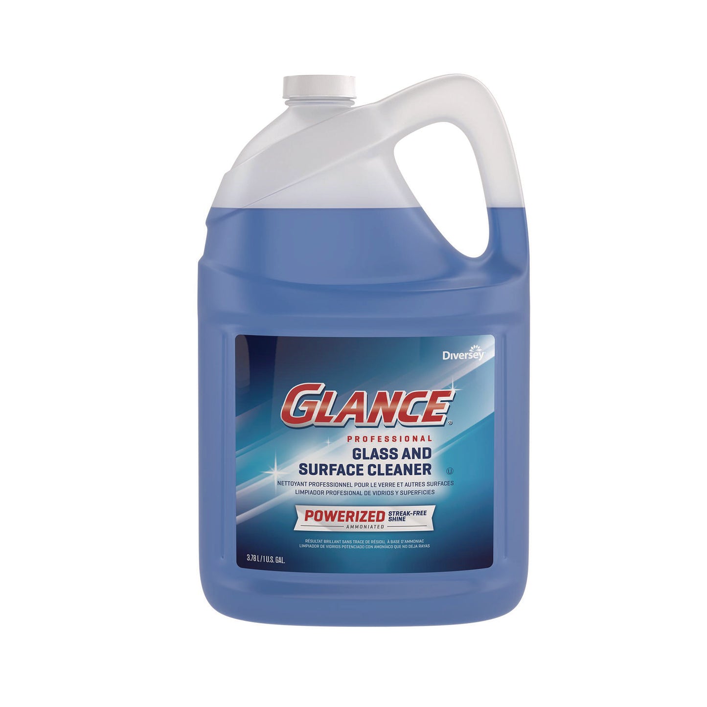 Diversey™ Glance Powerized Glass and Surface Cleaner, 1 gal Bottle (DVOCBD540311EA)