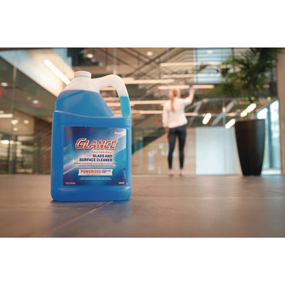 Diversey™ Glance Powerized Glass and Surface Cleaner, 1 gal Bottle (DVOCBD540311EA)