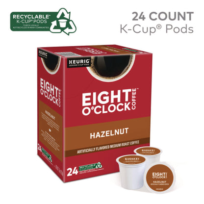 Eight O'Clock Hazelnut Coffee K-Cups, 24/Box (GMT6406)